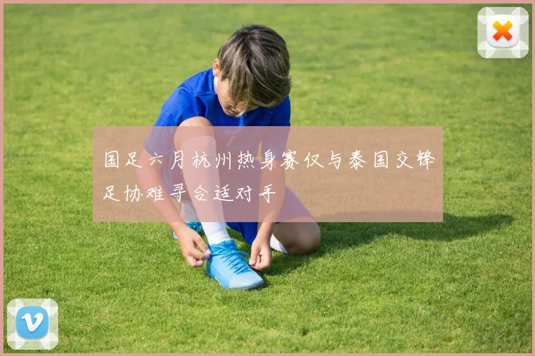 国足六月杭州热身赛仅与泰国交锋足协难寻合适对手